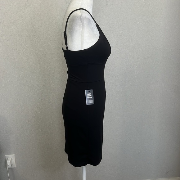 Express Spaghetti Strap Pencil Dress Black Size XXS NWT - Picture 3 of 9
